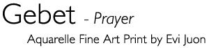 Title:  &laquo;Gebet - Prayer&raquo;