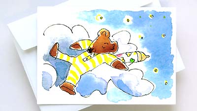 Picture: Dreaming teddy bear