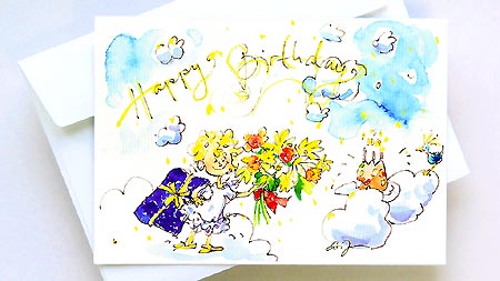 Picture: Art card Happy Birthday