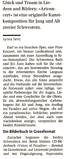 Zeitungsartikel